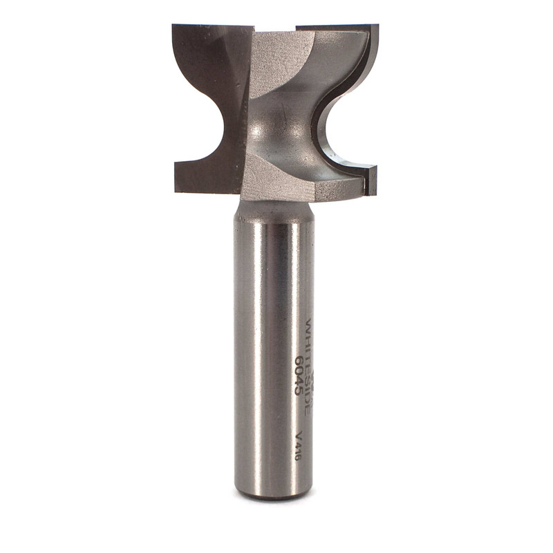 6045 Window Sill Edge/Finger Pull Router Bit 7/32" R X 1-1/4" D X 13/16" CL X 2-7/8" OL